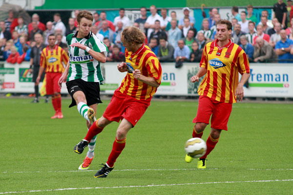SC Genemuiden - Go Ahead Kampen. (Foto Helmich Lubberts).